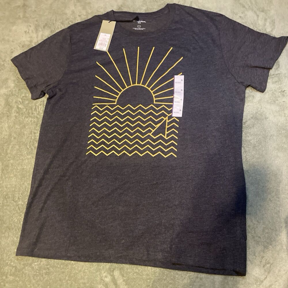 Goodfellow & Co. Sun Ray Short Sleeve Tee Shirt XL New With Tags